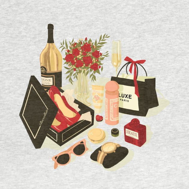 Materialism by Natalie Shaw Illustration